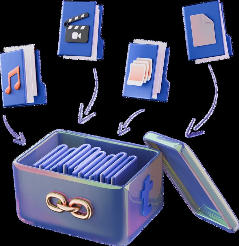 Comment obtenir un lien de dépôt sécurisé pour recevoir des fichiers ?