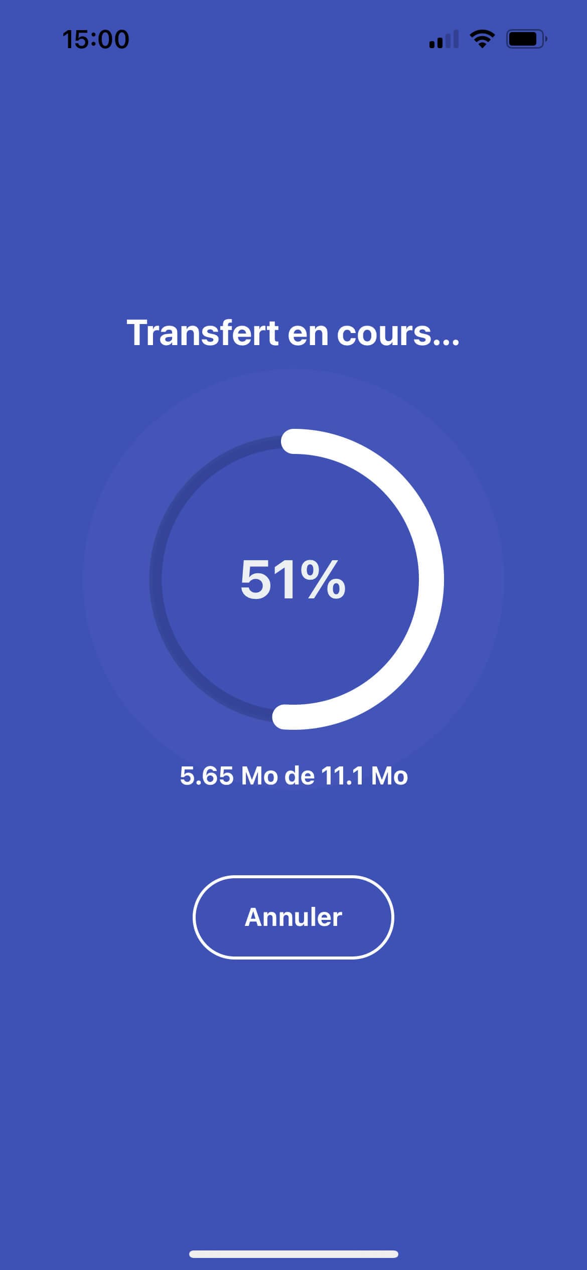 TransferNow mobile Android