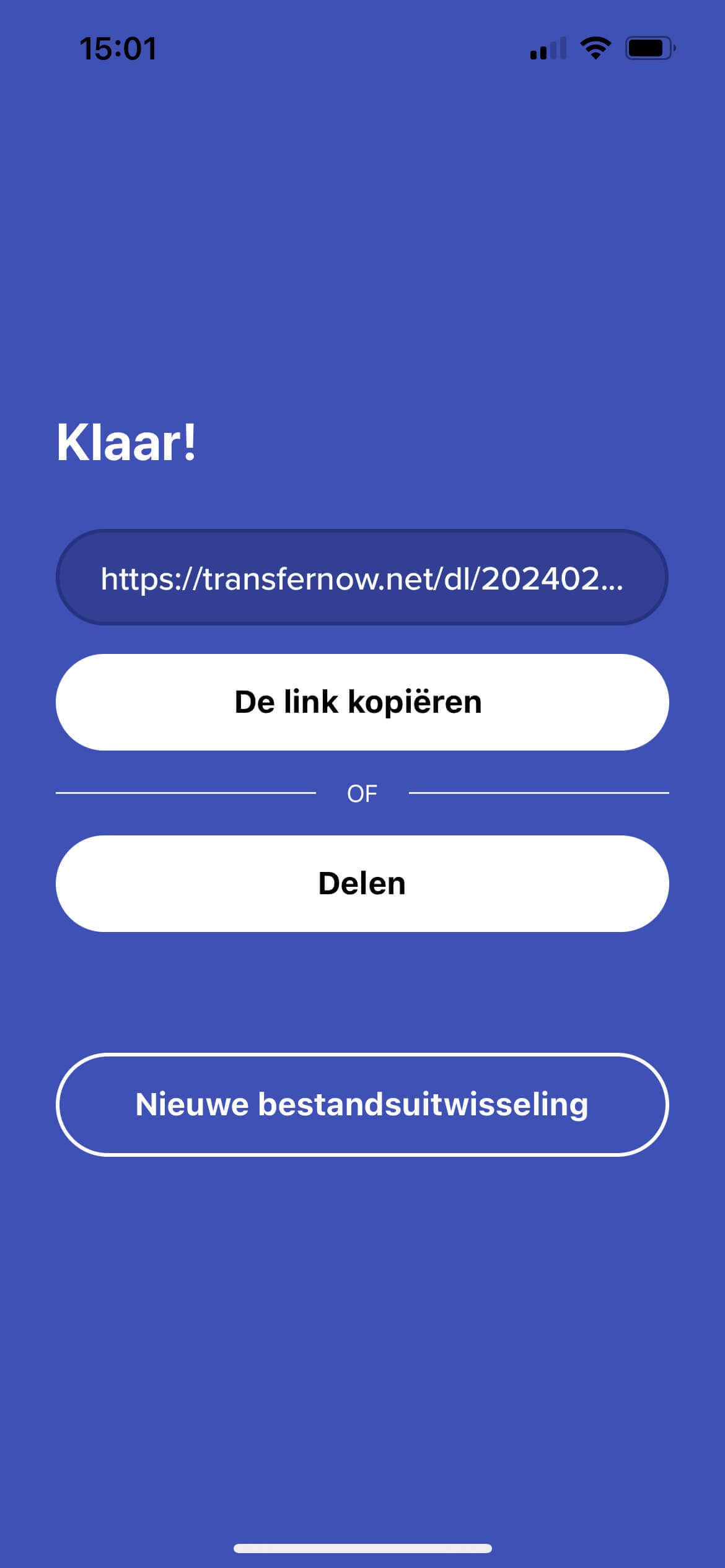 TransferNow mobile iOS